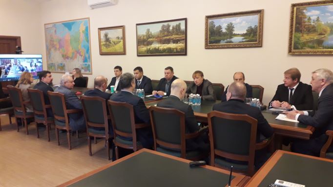 Первый вице-президент РСС В.А.Дедюхин провел плановое совещание с руководителями Комитетов РСС