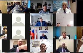 Заседание Президиума Правления Российского Союза строителей, посвященное 30-летию образования РСС.
